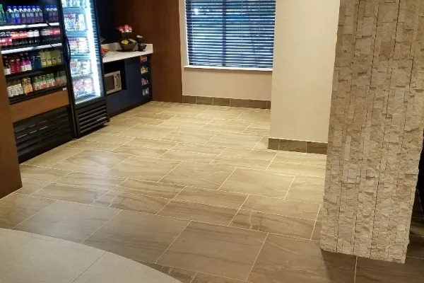 Cambria Hotel - Commercial flooring project in Chandler, AZ by ABS Floor Covering